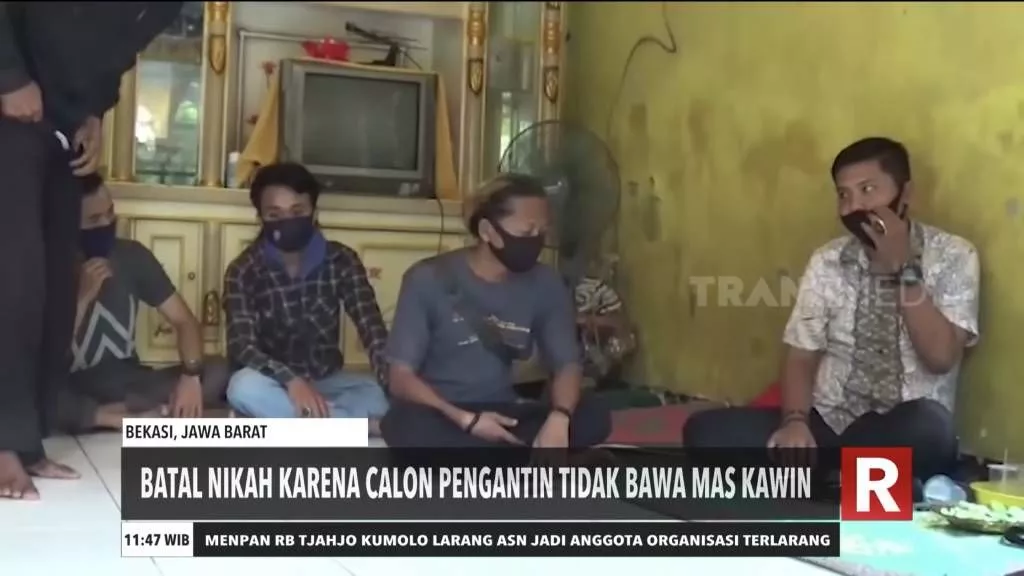 Batal Nikah Karena Calon Pengantin Tidak Membawa Mas Kawin