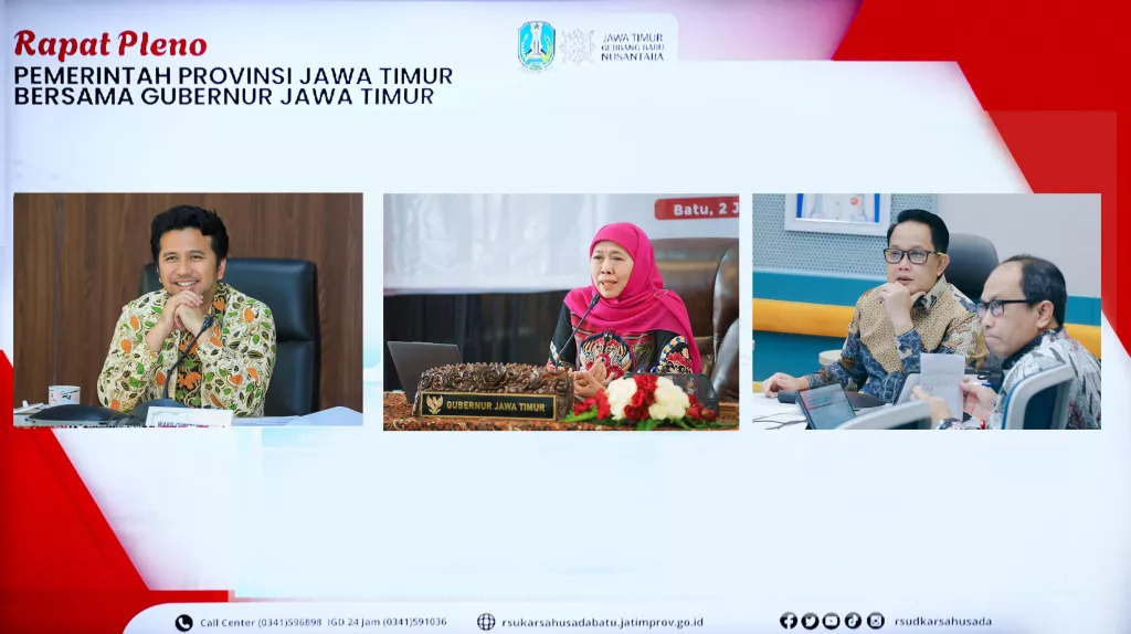 Rapat Pleno Pemprov Jatim.