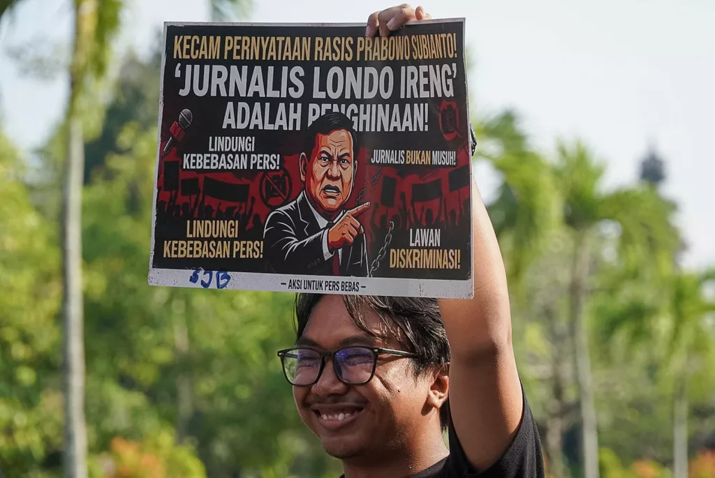 Jurnalis Bali Desak Prabowo Minta Maaf