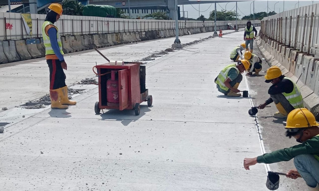 Perbaikan Ruas Tol Surabaya-Gempol