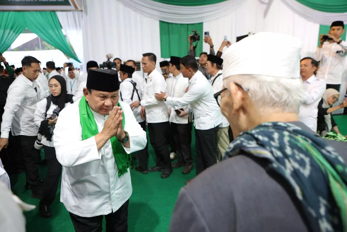 Presiden Prabowo Subianto Buka Muktamar NU Jombang